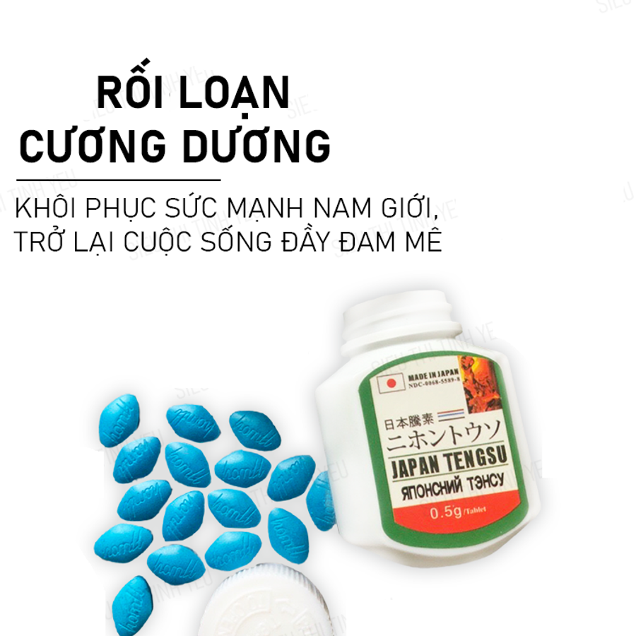 Viên uống tăng sinh lý nam kéo dài thời gian Japan Tengsu hộp 16 viên