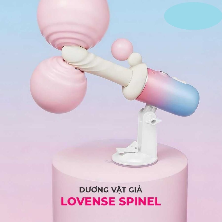 Dương vật giả đa chức năng Lovense Spinel Chính Hãng Cao Cấp