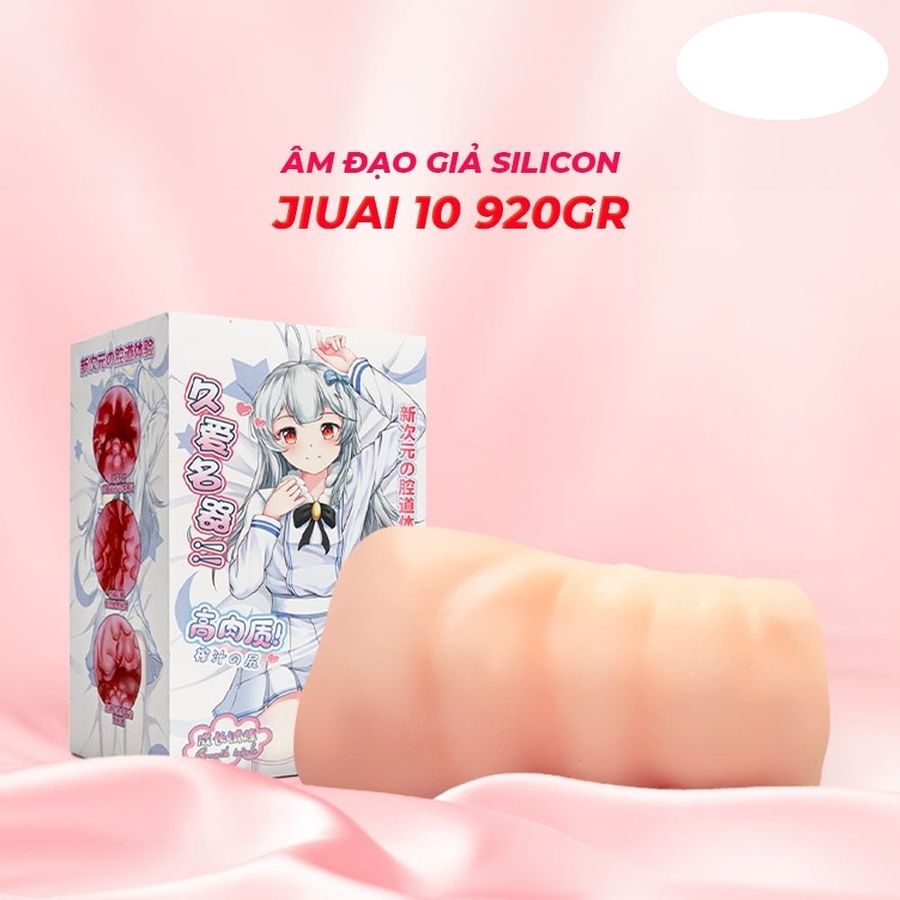 Âm đạo giả silicon Jiuai 10 920g cao cấp chính hãng