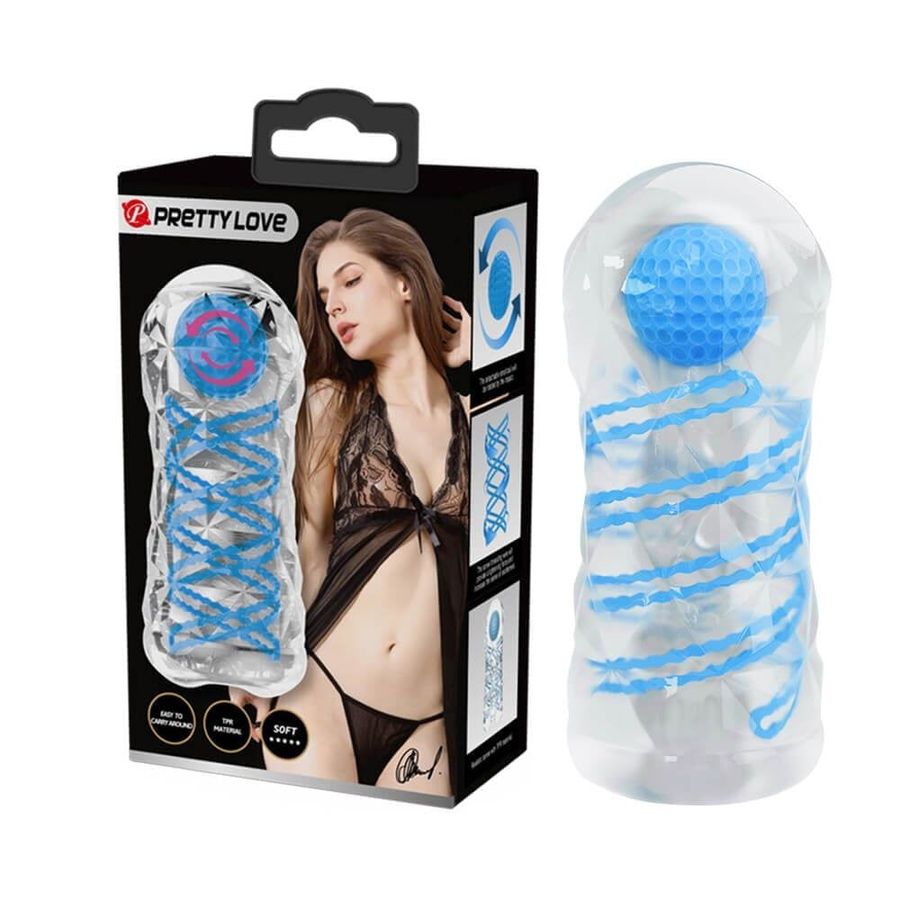 Âm đạo giả Pretty Love Fantasy Masturbator Blue cao cấp chính hãng 378892