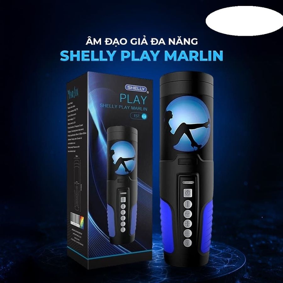 Âm đạo giả đa năng Shelly Play Marlin cao cấp chính hãng