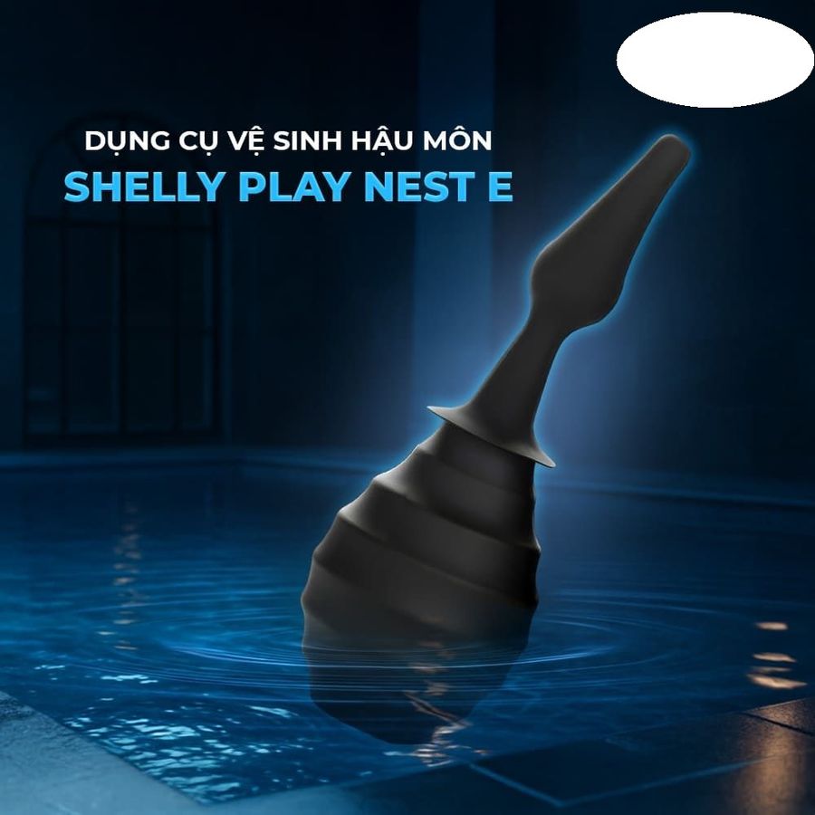 Dụng cụ vệ sinh hậu môn Shelly Play Nest E cao cấp chính hãng