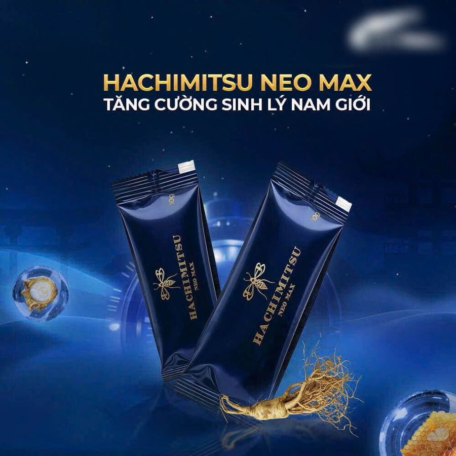 Tinh chất Hachimitsu Neo Max - Tăng cường sinh lý nam giới - 1 gói 378664