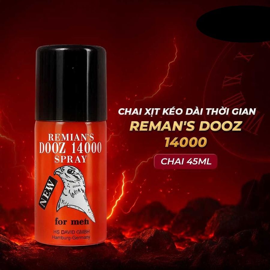 Chai xịt Reman's Dooz 14000 kéo dài thời gian - Chai 45ml  378580