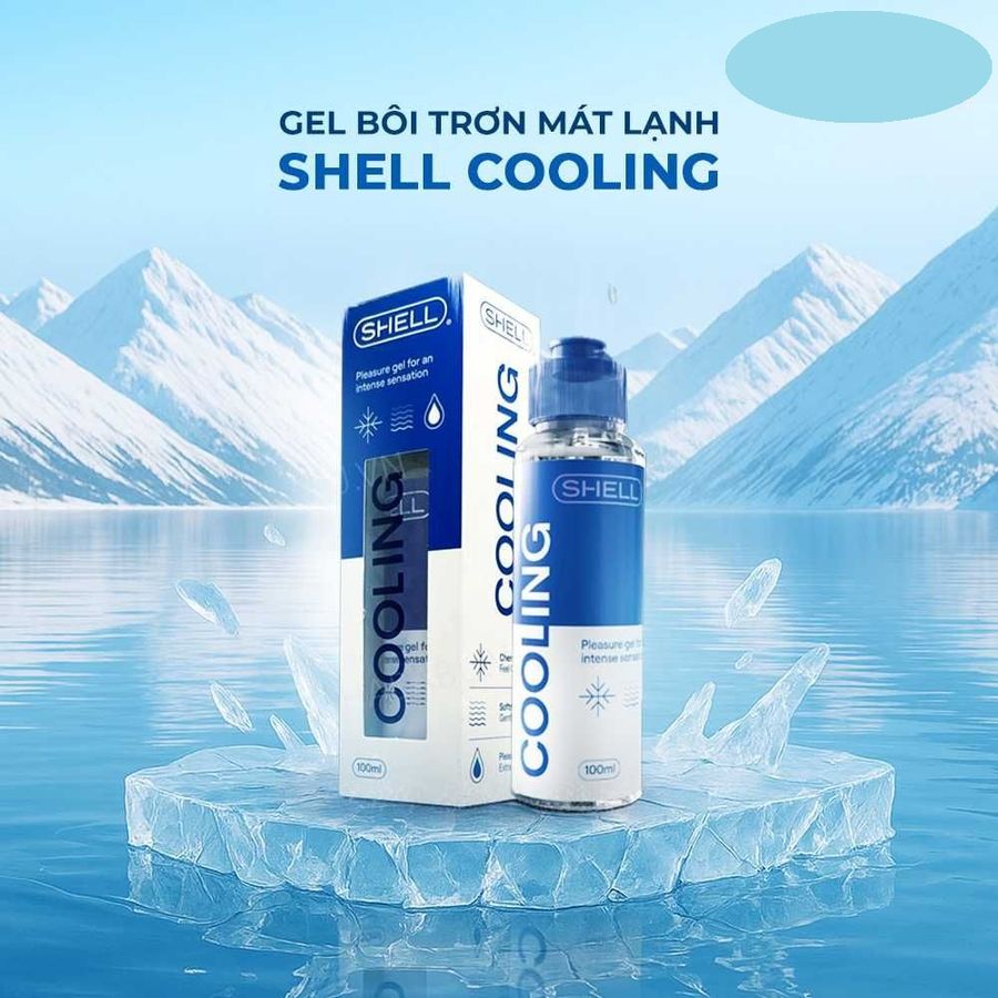 Gel mát lạnh Shell Cooling - Chai 100ml cao cấp chính hãng