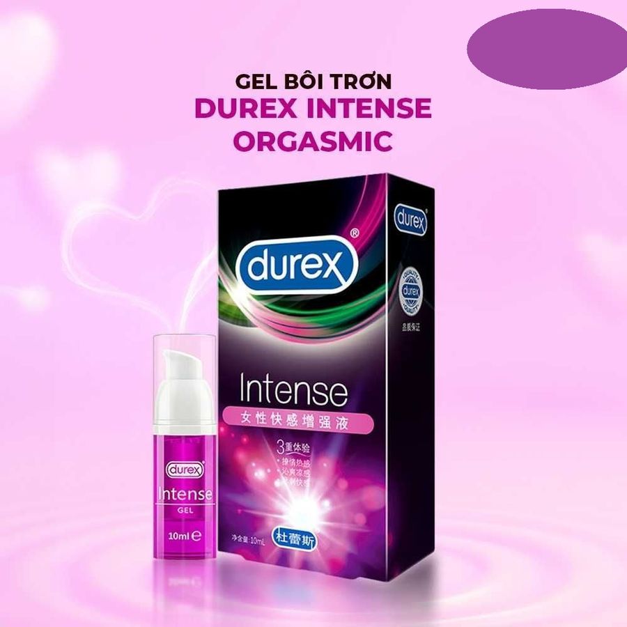 Gel se khít âm đạo và tăng khoái cảm nữ Durex Intense Orgasmic - Chai 10ml cao cấp chính hãng