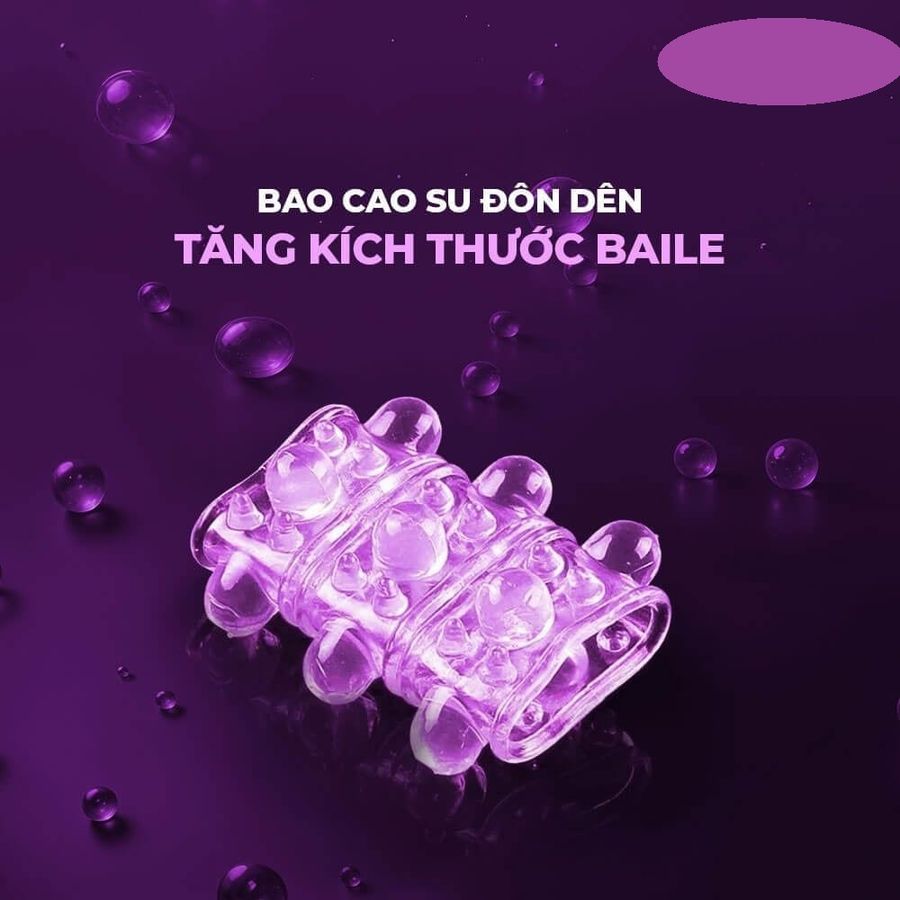 Bao cao su đôn dên khúc tăng kích thước Baile (Màu ngẫu nhiên) 378307