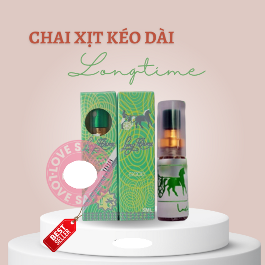 Chai Xịt Kéo Dài Thời Gian Thái Lan Longtime Có QR Code Chai 5ml
