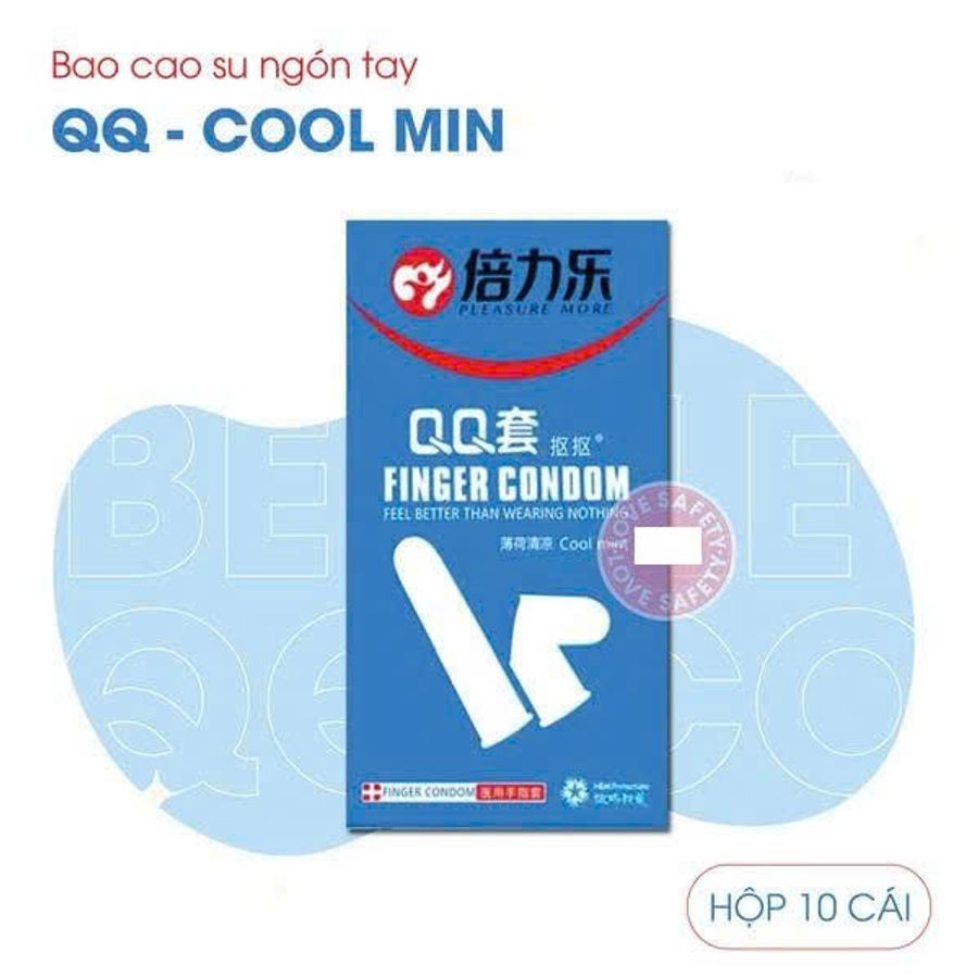 Bao Cao Su Ngón Tay Beilile QQ Cool Mint