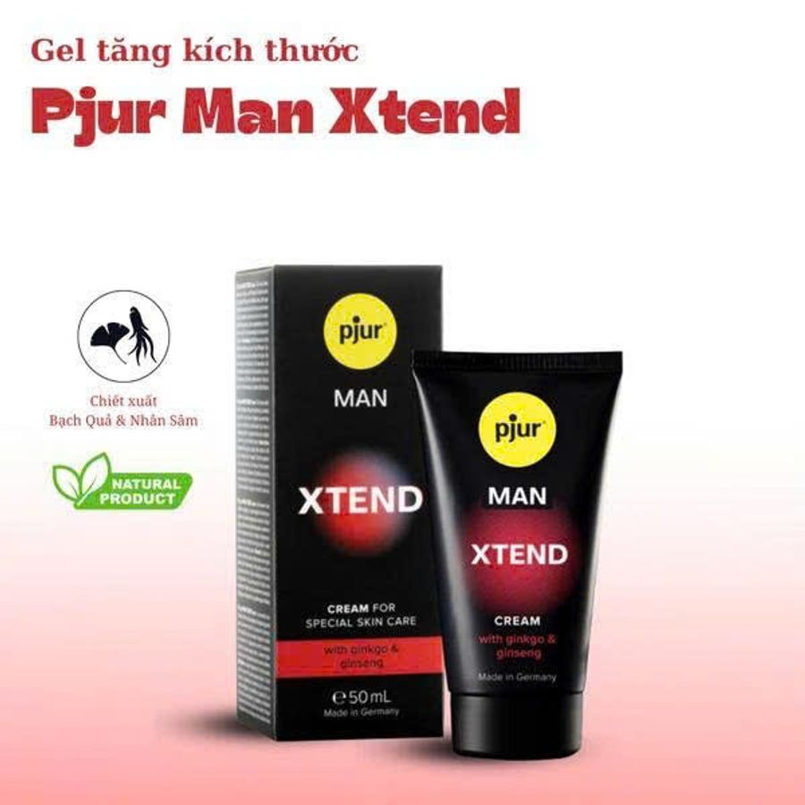 Gel Tăng Kích Thước Dương Vật Pjur Man Xtend cho nam chính hãng