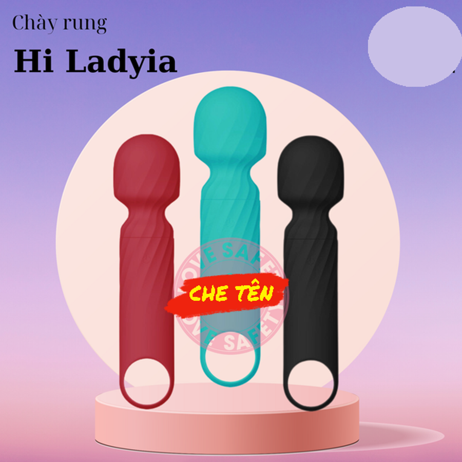 Chày Rung Massage Đa Năng 12 Chế Độ Rung Xịn Sò Hi Ladyia Cao Cấp