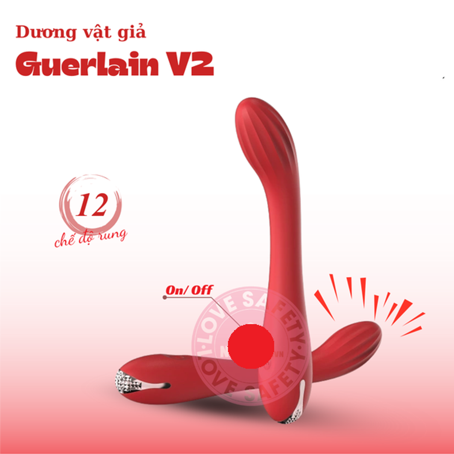 Dương Vật Giả Guerlain V2 12 Chế Độ Rung