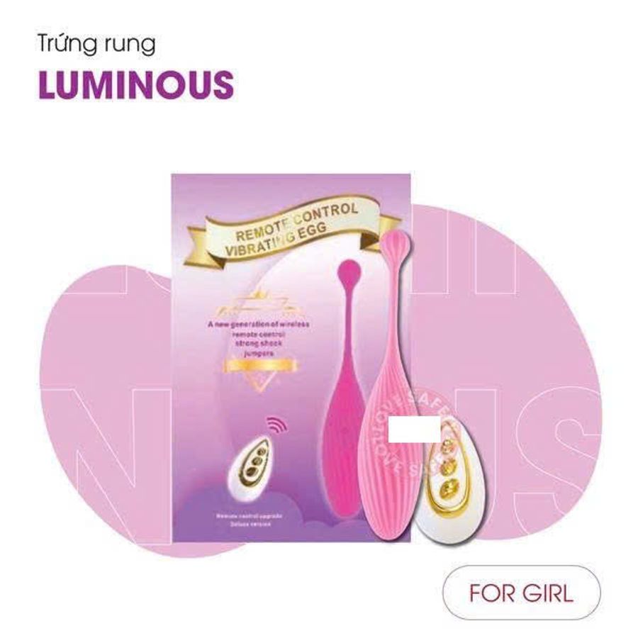 Trứng Rung Luminous 10 Chế Độ Rung Chính Hãng