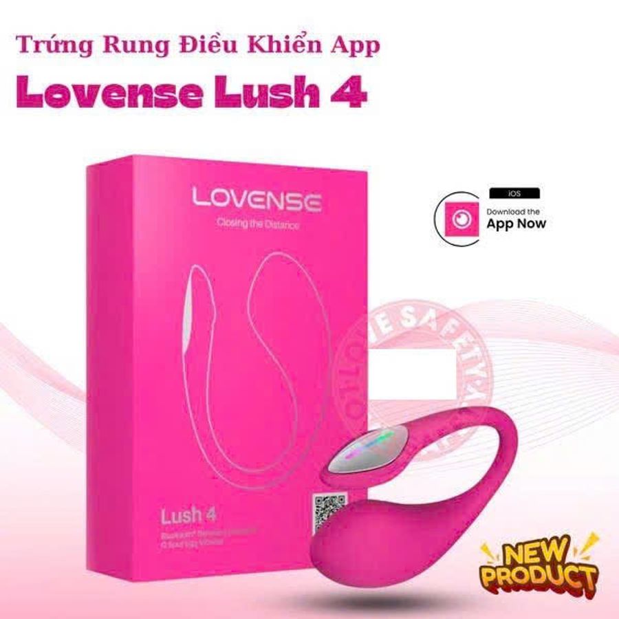 Trứng Rung Lovense Lush 4 Điều Khiển App Chính Hãng 376191