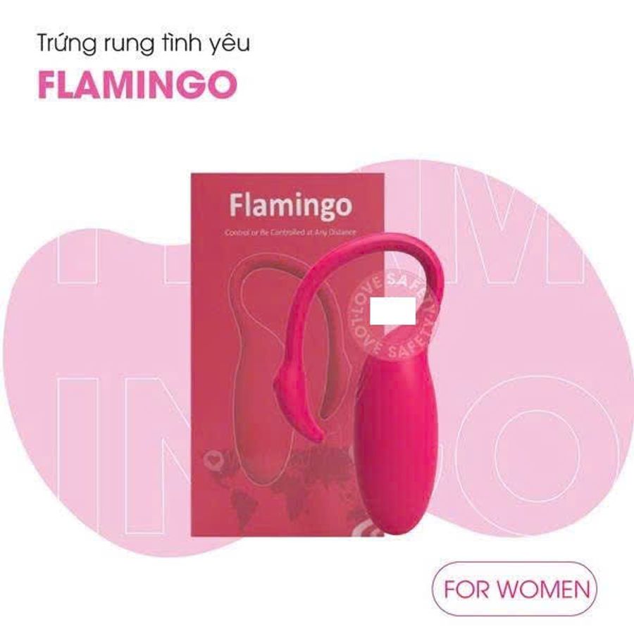 Trứng Rung Cao Cấp Flamingo Điều Khiển App Chính Hãng 376537