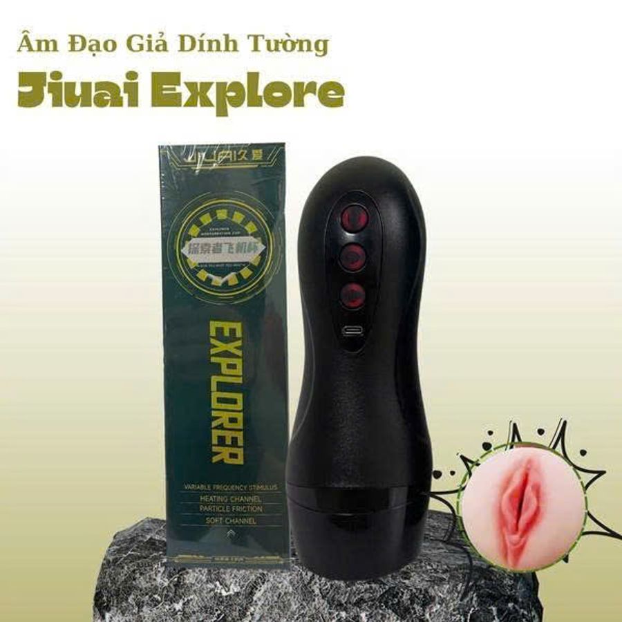Âm Đạo Giả Dính Tường Jiuai Explore 10 Chế Độ Rung Rên Cho Nam Chính Hãng