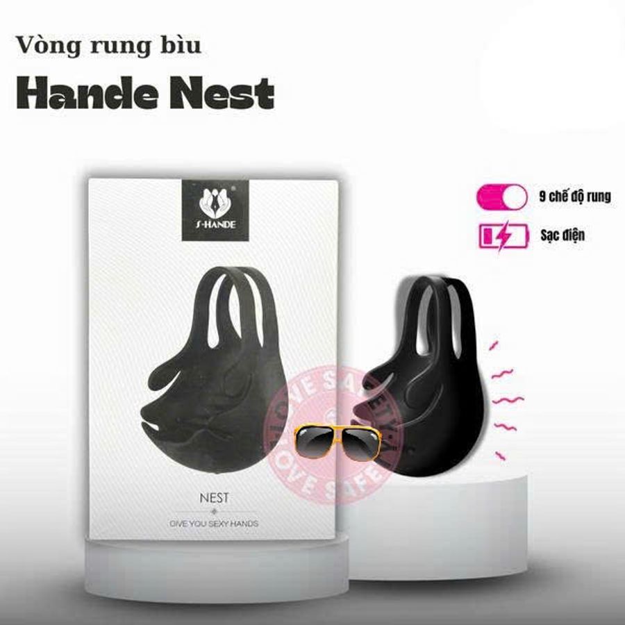 Vòng Rung Bìu Hande Nest Cho Nam Chính Hãng
