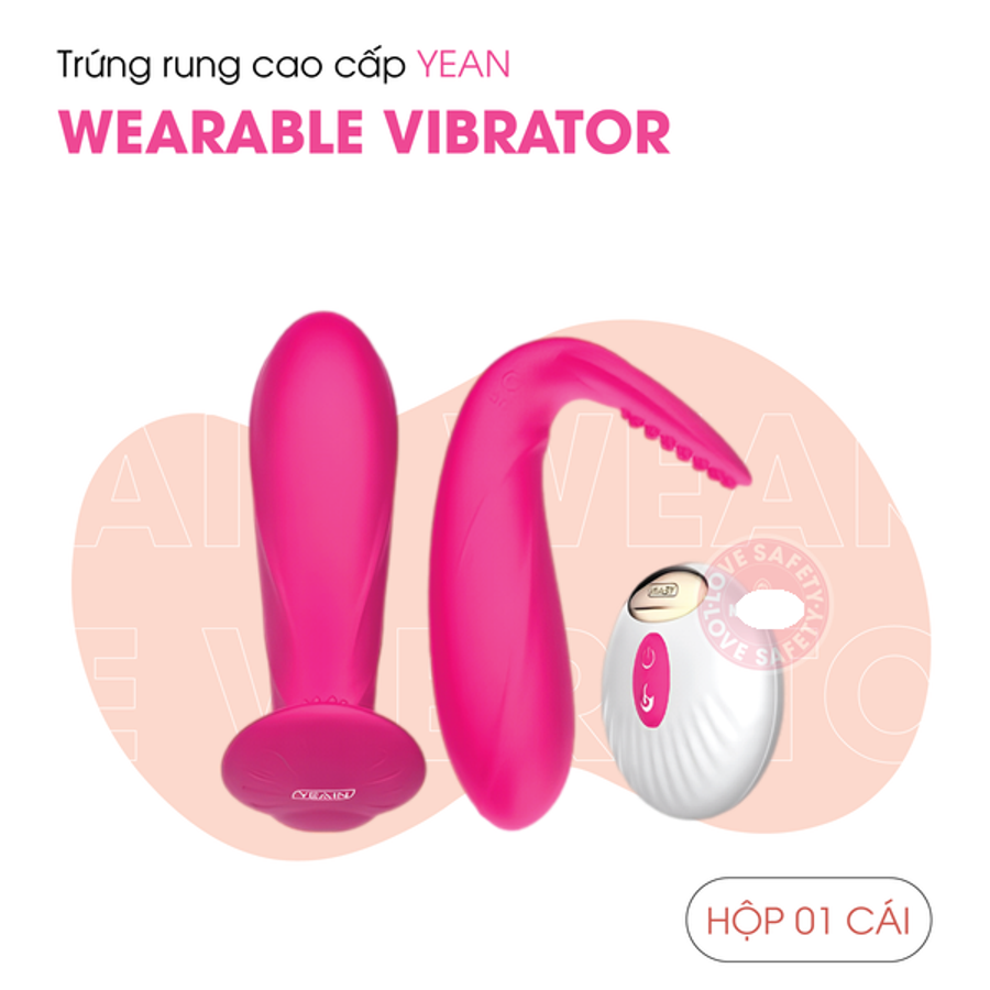 Trứng Rung Yeain Wearable Vibrator Tỏa Nhiệt