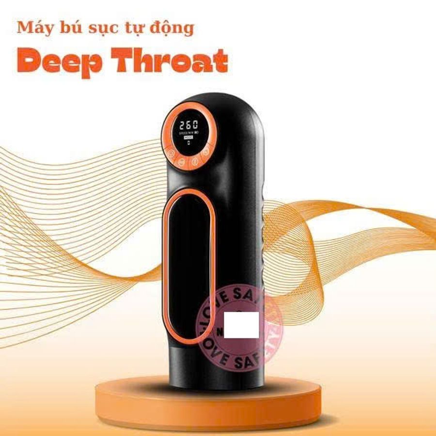 Âm Đạo Giả Deep Throat Rung Bú Sục 10 Chế Độ Có Tiếng Rên Chính Hãng