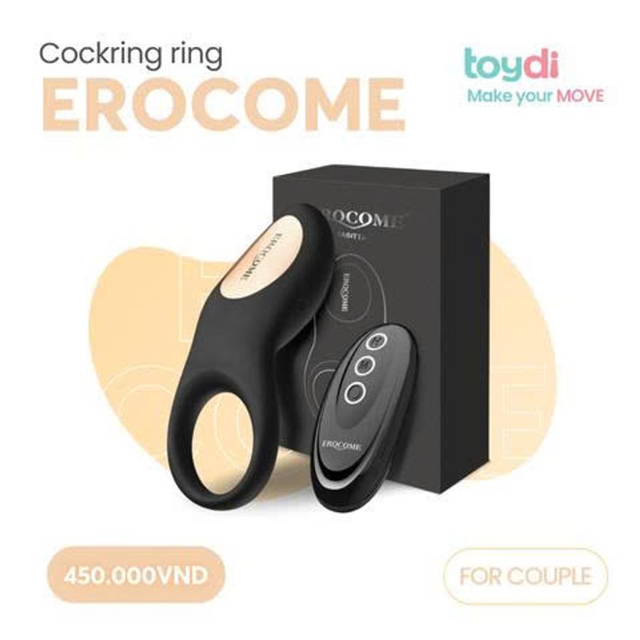 Vòng Rung Massage Tăng Khoái Cảm Erocome Chính Hãng