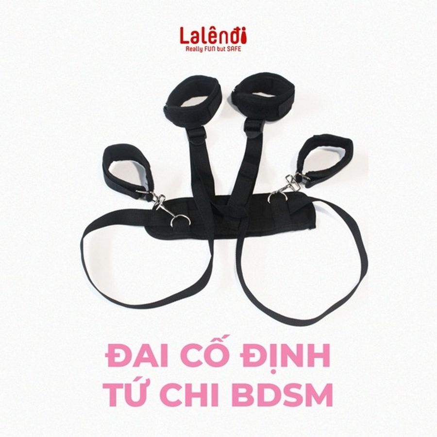 Vòng tay chân đen tăng cảm giác giường chiếu cho các cặp đôi Bidism chính hãng