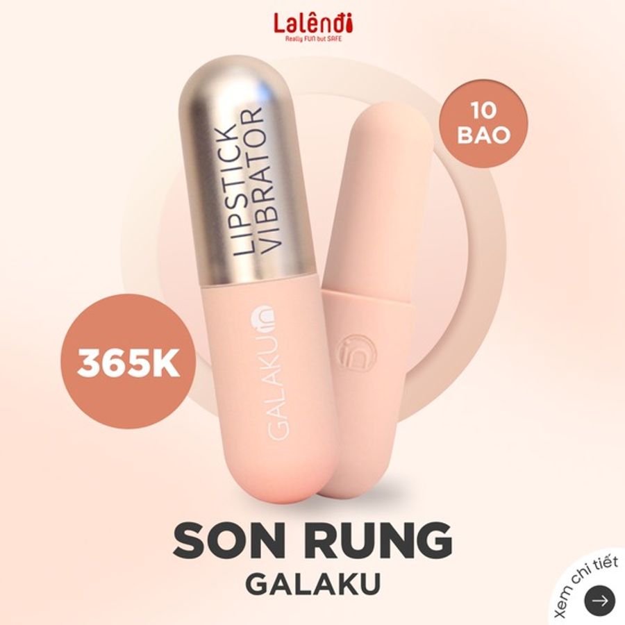 Máy massage cao cấp dành cho nữ giới giải toả có nhánh Galaku nhiều chế độ rung chính hãng