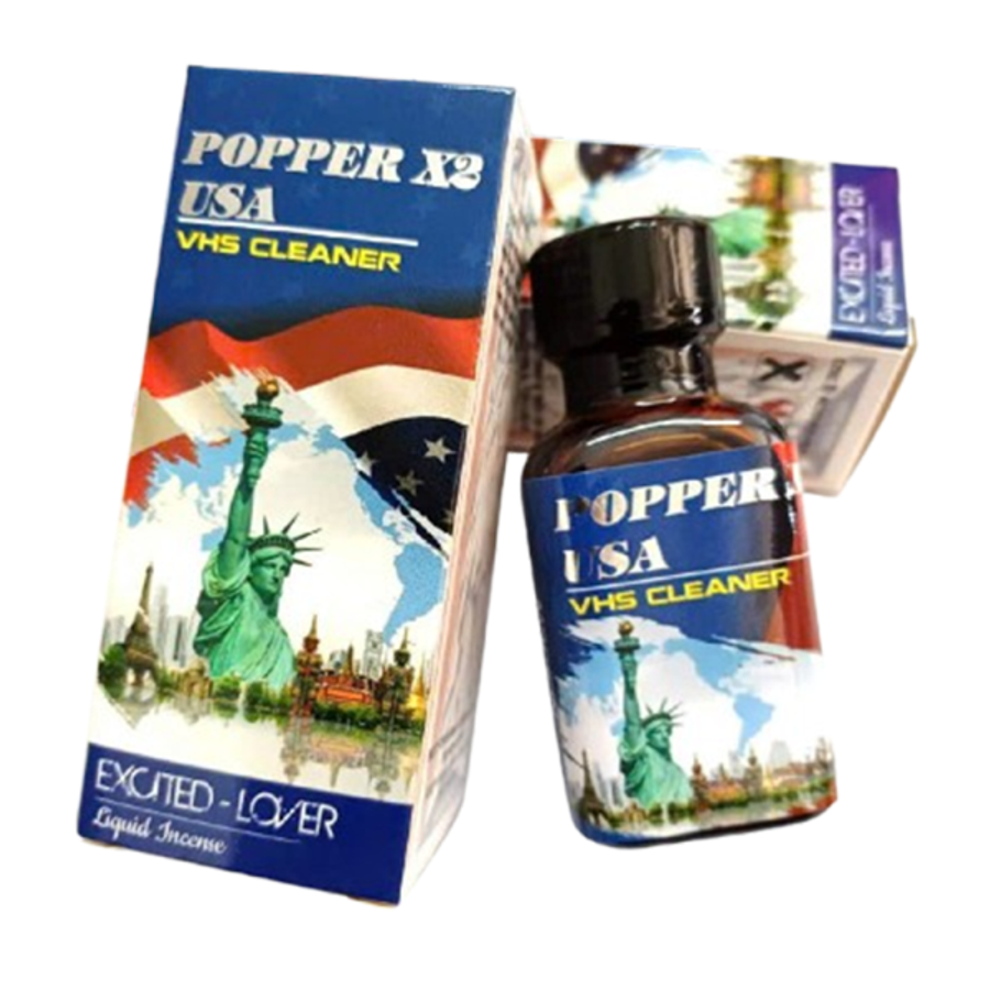 Chai hít tăng khoái cảm Popper X2 USA Excited Lover 30ml Chính hãng Mỹ