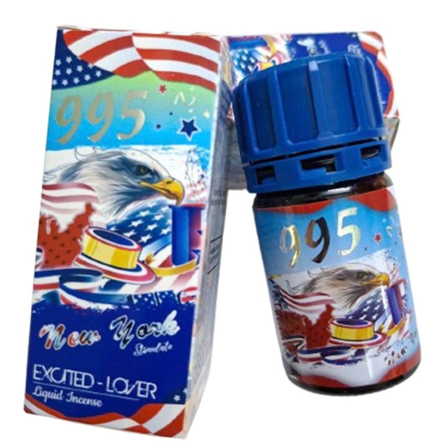Chai Hít Tăng Hưng Phấn Popper 995 New York Excited Lover 30ml Chính Hãng Mỹ