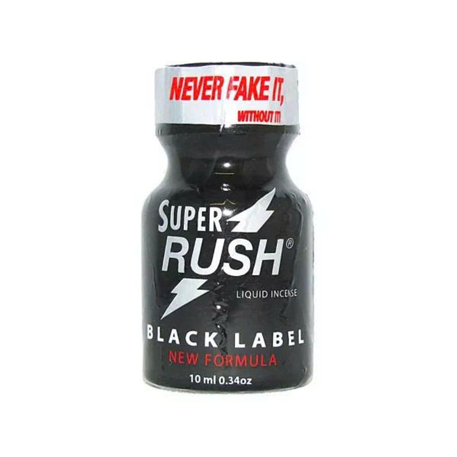 Chai Hít Tăng Khoái Cảm Popper Super Rush Black Label – Chai 10ml Chính Hãng Mỹ