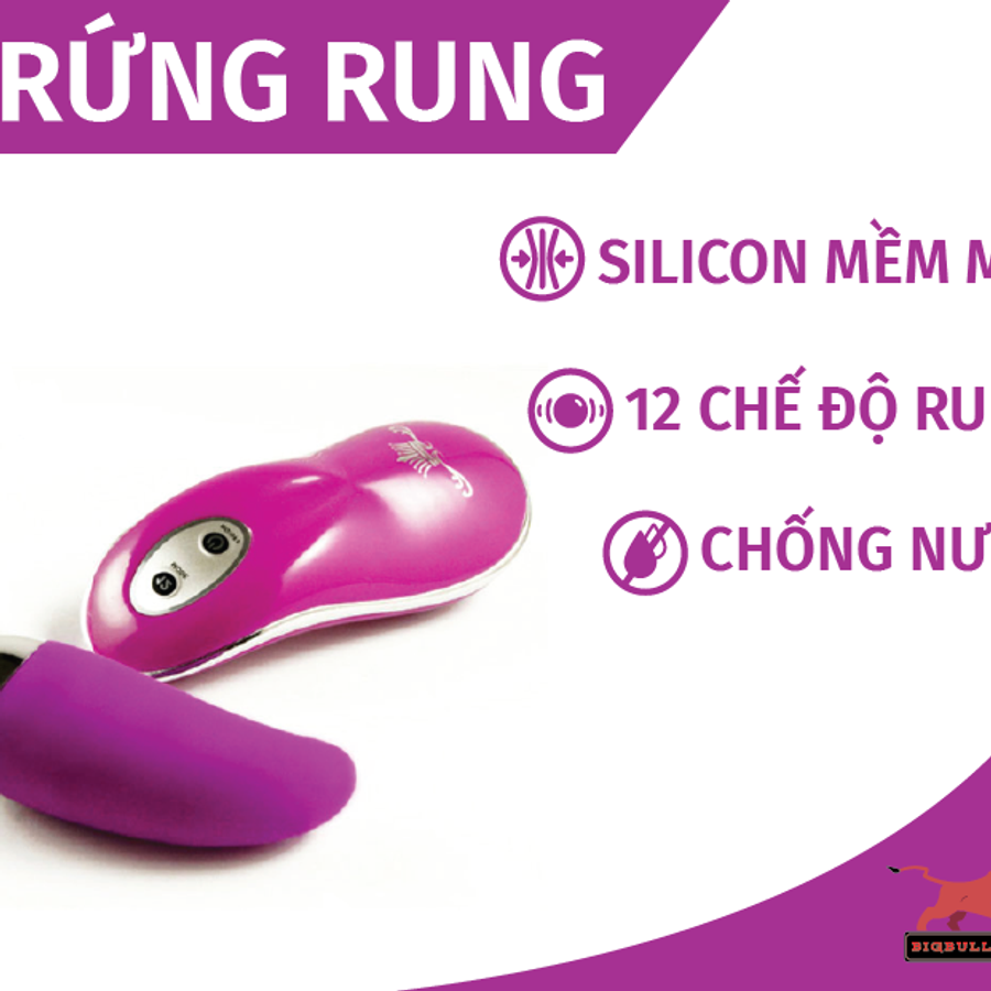 Trứng rung massage cho nữ giới giải toả Magic Vibrator chính hãng