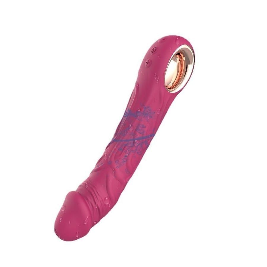 Dương vật giả Jumpo Lux Gspot tay cầm lổ nhiều chế độ silicon siêu mềm cao cấp sạc điện - Màu đen