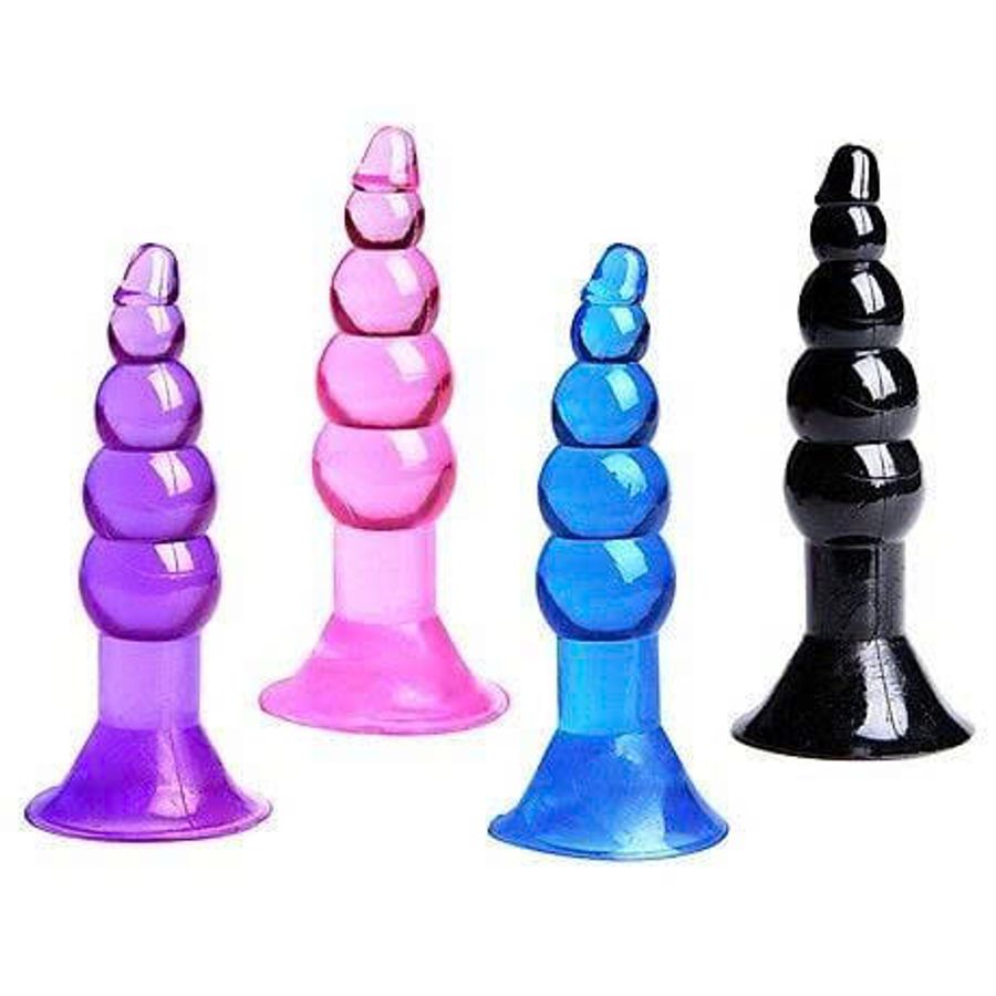 Phích Cắm Hậu Môn Hít Tường Silicone Mềm Mại Nhiều Màu Hỗ Trợ Sinh Lí Nữ Giới CHính Hãng