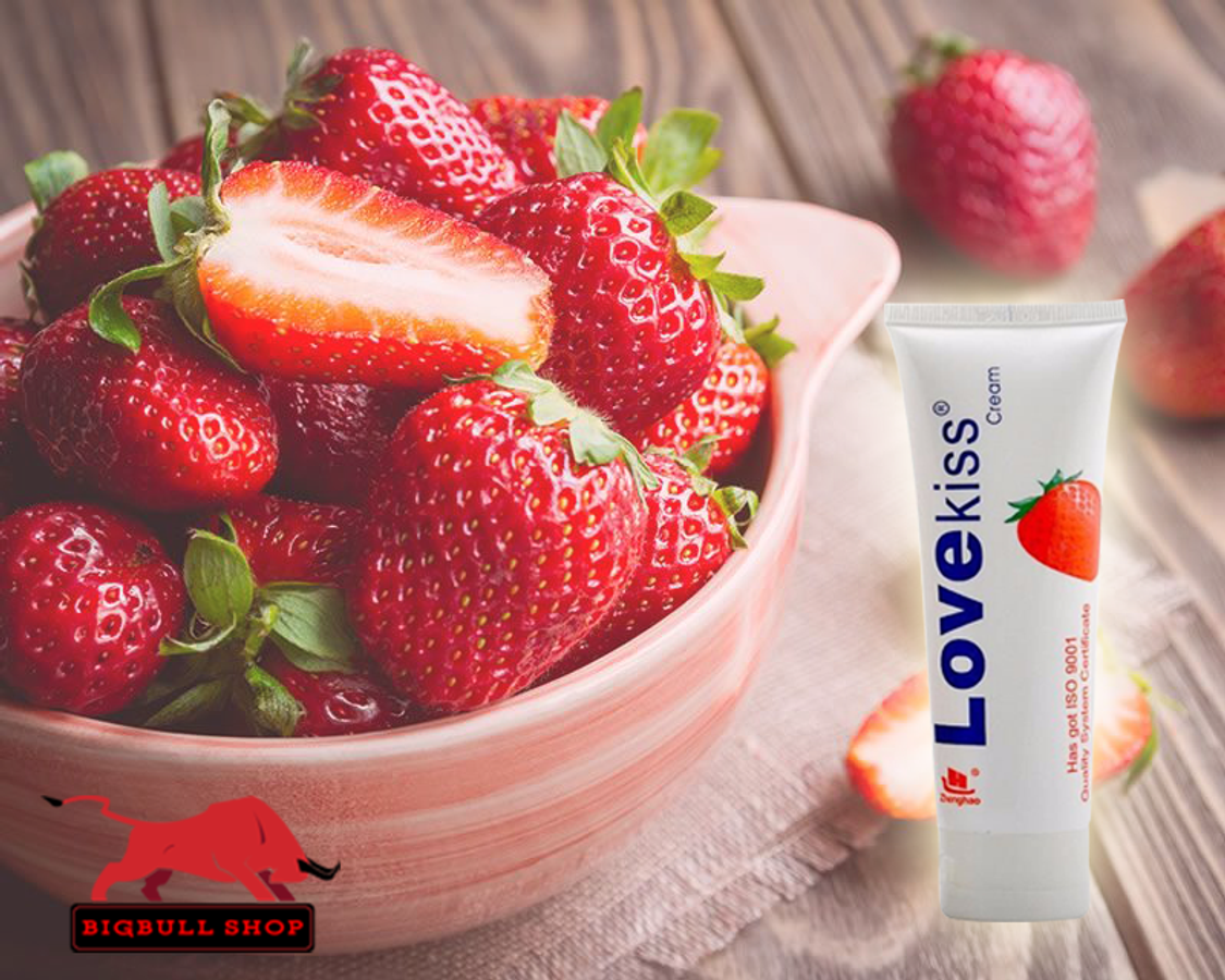 Gel tạo trơn siêu mượt lâu khô cấp ẩm Hương Dâu - Gốc nước cao cấp chính hãng