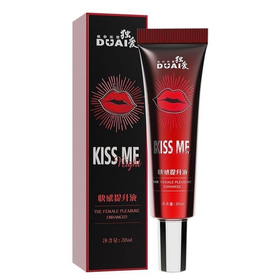 Gel tạo trơn siêu mượt lâu khô cấp ẩm Kích Thích Nữ Tinh Chất Thảo Dược Kiss Me 20ml cao cấp chính hãng