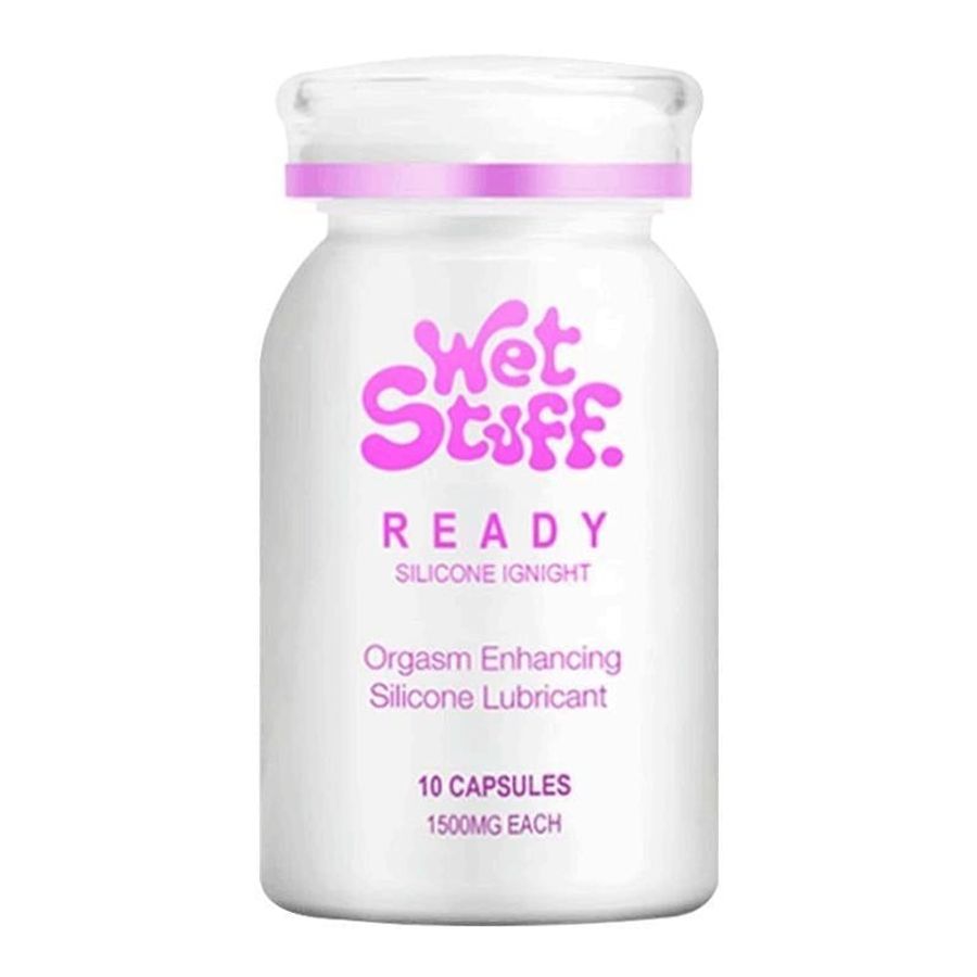 Gel tạo Trơn Tăng Khoái Cảm Dạng Viên Nang Wet Stuff Ready Sublime Ignight Gốc Silicone Based Siêu Trơn Đậm Đặc Cảm Giác Như Thật Hộp 10 Viên cao cấp chính hãng