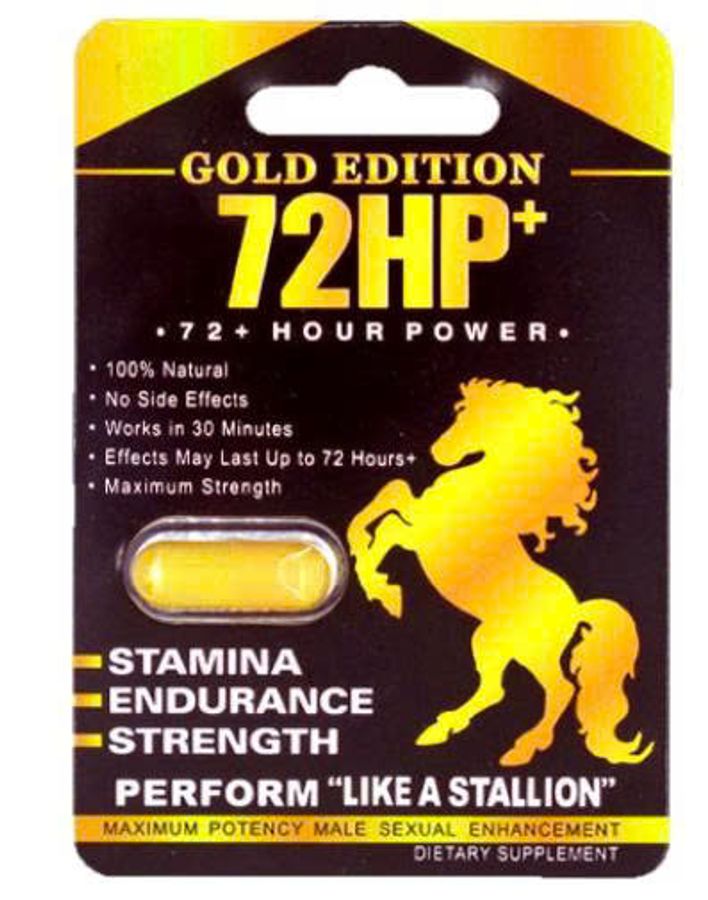 Viên uống cao cấp tinh chất thiên nhiên dành cho phái mạnh 72 HP Gold Edition Perform like A Stallion 1 Viên