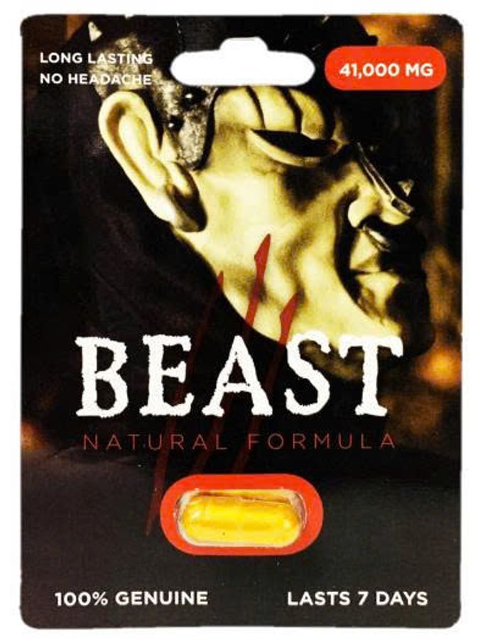 Viên uống tăng cường sinh lý nam Beast 41000mg cao cấp 1 Viên 7 Ngày
