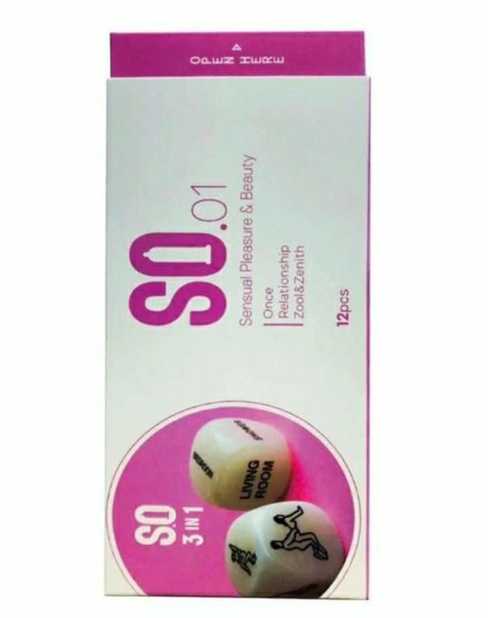 Bao Cao Su S0.01 Long Shock 4 in 1 - Hộp 12 Cái