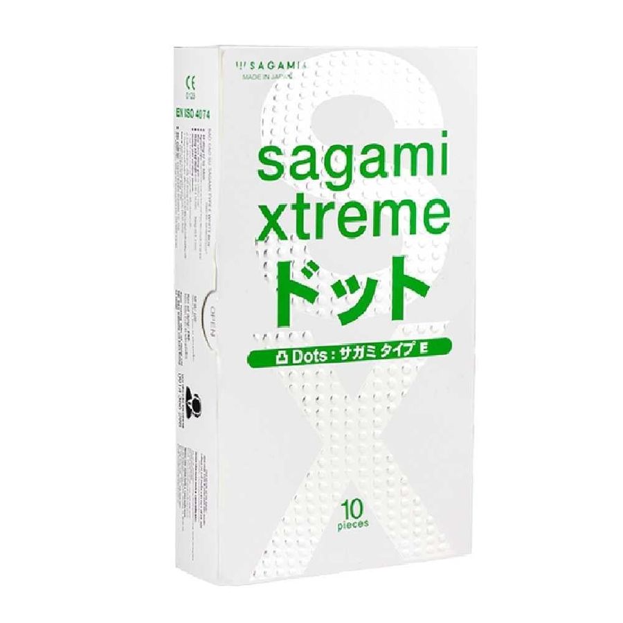 Bao Cao Su Sagami Xtreme Type E - White Box - 10 Cái