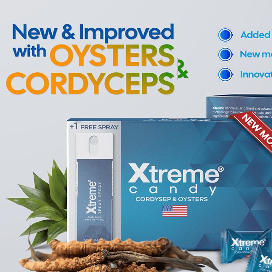 Kẹo hỗ trợ kéo dài và cường dương nam Xtreme USA 1 viên chính hãng