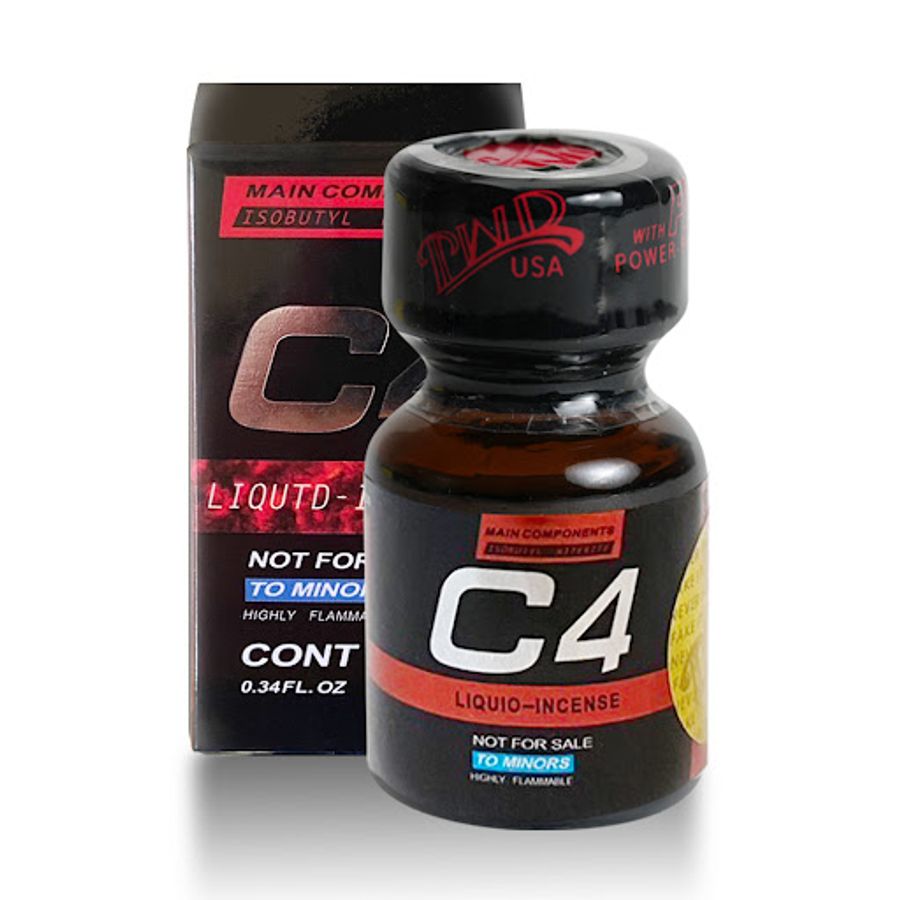 Chai hít tăng khoái cảm cực mạnh cho nam và nữ Popper C4 đỏ