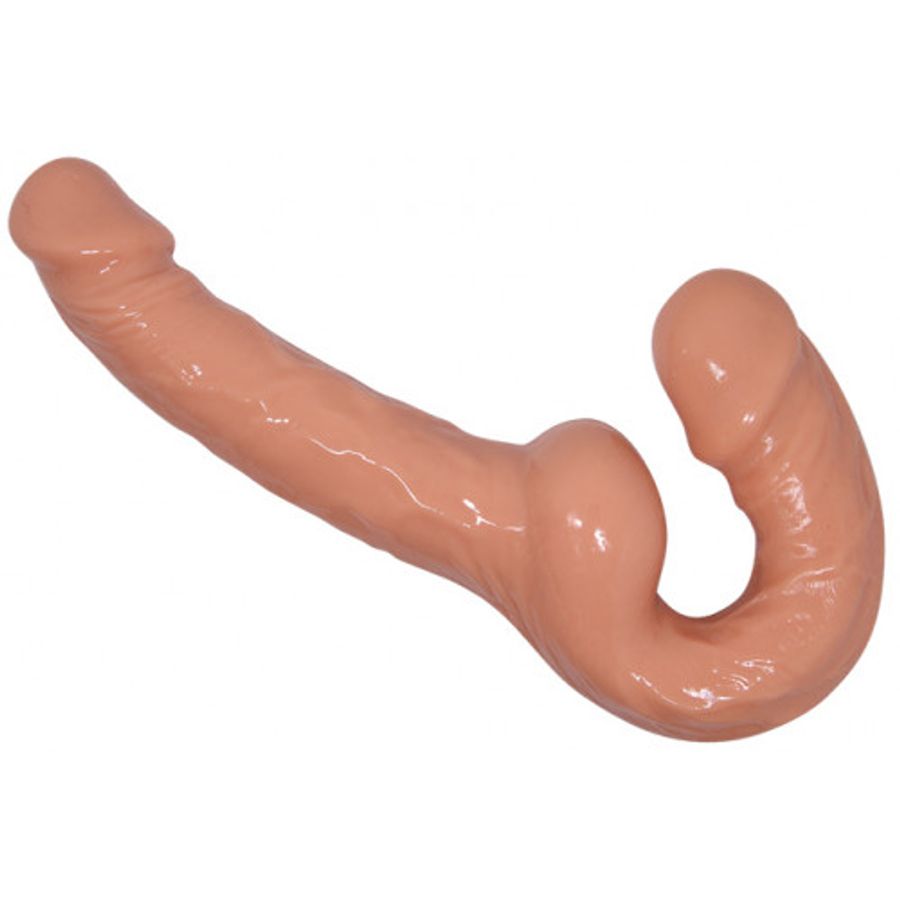 Dương Vật Giả 2 đầu STRAPLESS STRAP-ON BAILE có rung  cao cấp chính hãng