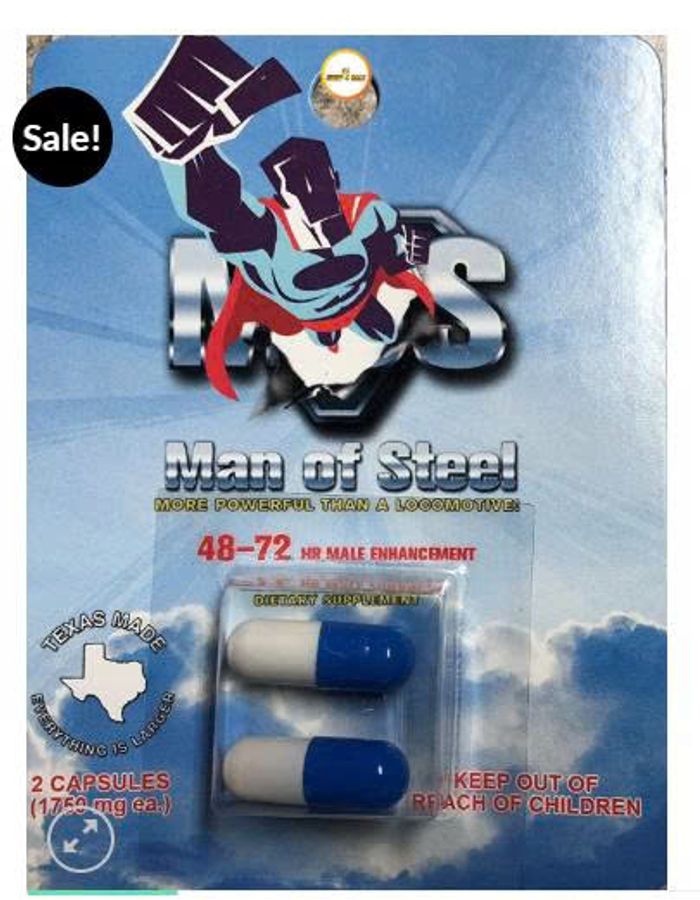 Viên uống cao cấp Kéo Dài Thời Gian Tăng Sức Bền dành cho phái mạnh Man Of Steel ME-72 - 2 Viên