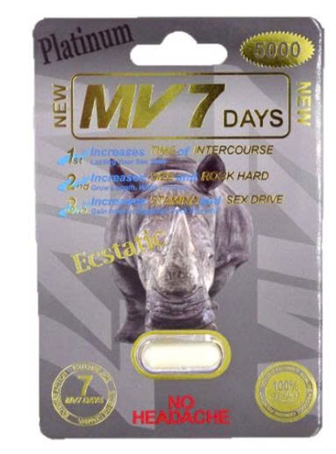Viên uống tăng cường sinh lý nam MV7 Platinum 5000mg cao cấp 1 Viên 7 Ngày