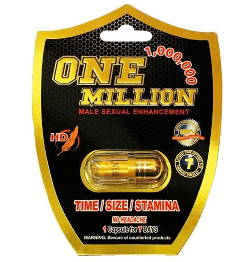 Viên uống cao cấp tinh chất thiên nhiên dành cho phái mạnh One Million 1 Viên - MALE SEXUAL