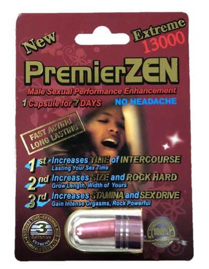 Viên uống cao cấp tinh chất thiên nhiên dành cho phái mạnh Premier Zen Extreme 13000mg New  1 Viên