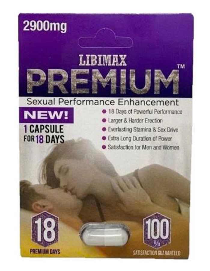 Viên uống cao cấp tinh chất thiên nhiên dành cho phái mạnh Libimax Premium 2900mg 1 Viên