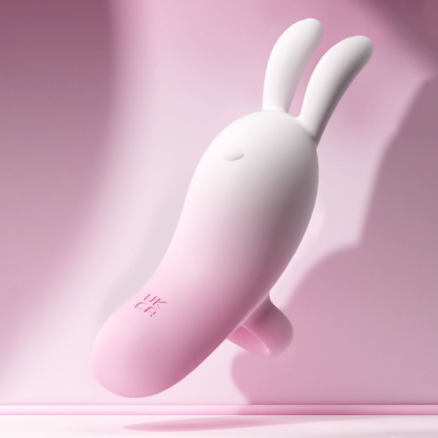 Trứng rung ngón tay tăng khoái cảm cao cấp ngón tay thỏ chính hãng