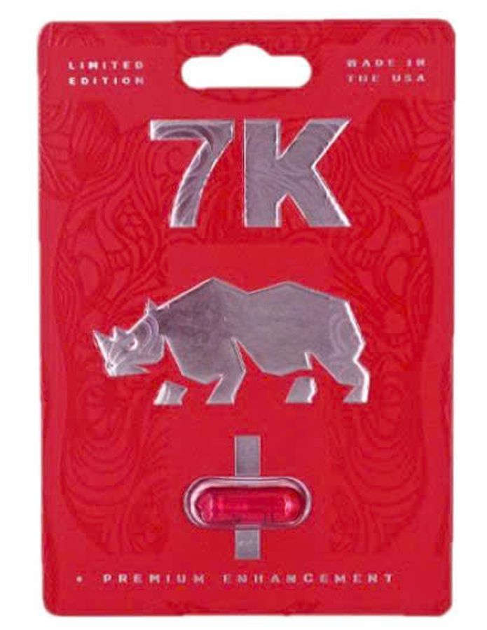 Viên uống tăng cường sinh lý nam Rhino 7K PREMIUM ENHANCEMENT cao cấp 1 Viên 7 Ngày