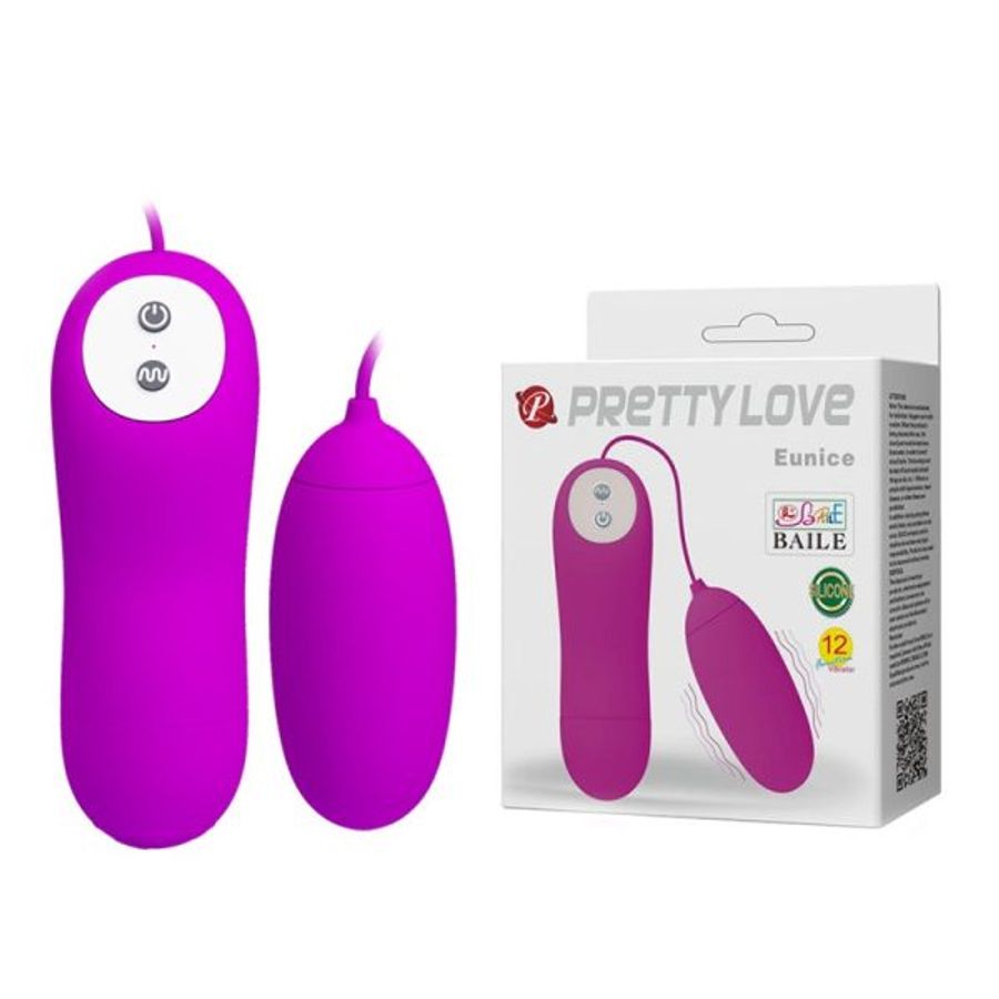 Trứng rung cao cấp Pretty Love Eunice 12 chế độ  Cao cấp Chính Hãng
